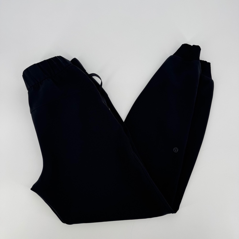 Lululemon Womens Black Joggers Sz 2 Ready To Rulu / Stretch High Rise Sweatpants - Picture 1 of 5